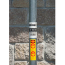 SureConX 10.7-meter (35-ft) Heavy Duty Telescoping Antenna Mast with Stabilizer Collar Ring "Guy Wires Not Required!"