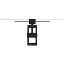 RCA Amplified Multi-Directional Outdoor/Attic HDTV 128-km(80-mile) Antenna - Black