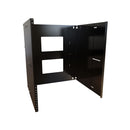 Hammond 12U Adustable Depth Hinged Wall Rack