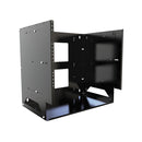 Hammond 8U Adjustable Depth Wall Rack with Shelf