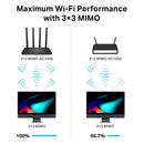 TP-Link Archer C80 AC1900 Wireless MU-MIMO Wi-Fi Router - Black