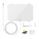 ANTOP Paper Thin Indoor HDTV Antenna 56-km (35-mile) with Table Stand - White - Open Box