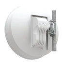 ALGcom Armoured Weather Protection Box for 0.9-1.2-meter Diameter Antennas and Radios - White