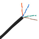 SecurLink Cat5E 350-MHz 8-Conductor 4-Pair 24-gauge CMR Solid Copper Ft4 - 1000-ft Pull Box - Black