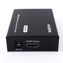ClearConX Bi-Directional Wide-band IR HDMI Extender Over Cat5e/6 - 50-meter (164-ft) - Black