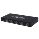 ClearConX 1-in 4-out HDMI Splitter with 3D Support - Black