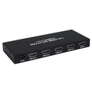 ClearConX 1-in 4-out HDMI Splitter with 3D Support - Black