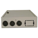 Construct Pro 73.6-cm (29-in) Heavy Duty Structured Wiring Cabinet with Lock and Removable Door - Neutral