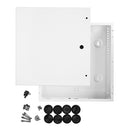 Construct Pro 38.1-cm (15-in) Structured Wiring Cabinet with Lock and Removable Door - White