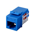 Construct Pro™ Cat6 Keystone Jack - 10-pack - Blue