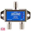 Holland Electronics DPD2 2-amp Satellite Diplexer-Silver