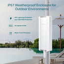 TP-Link Omada AX1800 Indoor/Outdoor WiFi 6 Access Point - White