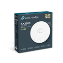 TP-Link Omada Wi-Fi 6 AX3600 Wireless Dual Band Multi-Gigabit Ceiling Mount Access Point - White