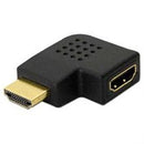 Element-Hz Flat 90 Deg (Left) HDMI Adapter, Male/Female (opposite ELE1093)