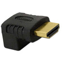 Element-Hz Flat 90 Deg (Down) HDMI Adapter, Male/Female (opposite ELE1092)