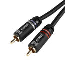 Element-Hz Universal Dual RCA-Style Cable - 0.9-meter (3-ft) - Black