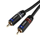 Element-Hz Universal Dual RCA-Style Cable - 3-meter (10-ft) - Black
