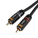 Element-Hz Universal Dual RCA-Style Cable - 6-meter (20-ft) - Black