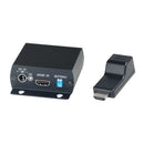 Element-Hz™ HDMI Extender Over Single CAT5e/6 Cable up to 35-meter (114.8ft) - Black