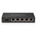 Ubiquiti EdgeMAX EdgeRouter X 5-port Gigabit Ethernet with Passive PoE with 1-port Gigabit SFP - Black