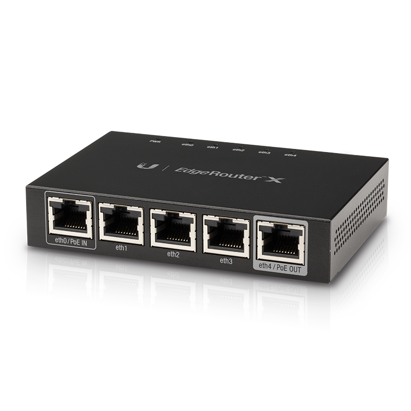 Ubiquiti EdgeMAX EdgeRouter X 5-port Gigabit Ethernet with PoE
