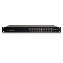 Ubiquiti EdgeMAX EdgeSwitch Managed PoE 24-port Gigabit Ethernet with 2-port SFP - 250-watt - Rackmountable - Black