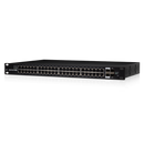 Ubiquiti EdgeMAX EdgeSwitch Managed PoE 48-port Gigabit Ethernet with 2-port SFP+ and 2-port SFP - 500-watt - Rackmountable - Black