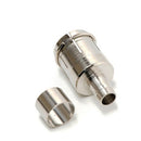Crimp Type Quick Push on F Connector - Single