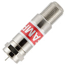 Holland Electronics 6-dB In Line F Type Power Passing Attenuator with High Return Loss