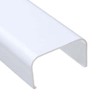 Quest Technology 38-mm (1-1/2-in) x 1.8-meter (72-in) Premiere Raceway WireHider Cover Lid - Clear