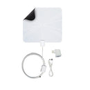 WineGard Flatwave Indoor 80-km (50-mile) HDTV Antenna - White