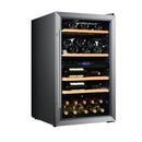 Hamilton Beach 43-bottle Dual Zone Wine Fridge - Stainless Steel