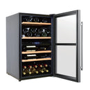 Hamilton Beach 43-bottle Dual Zone Wine Fridge - Stainless Steel