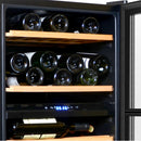 Hamilton Beach 43-bottle Dual Zone Wine Fridge - Stainless Steel
