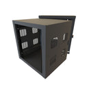 Hammond 12U 61-cm (24-in) Wide 68.6-cm (27-in) Deep Swing Out Sectional Wall Mount Rack Cabinet