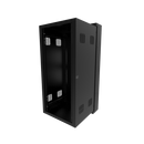 Hammond 27U 61-cm (24-in) Wide 68.6-cm (27-in) Deep Swing Out Sectional Wall Mount Rack Cabinet