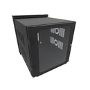 Hammond 12U 78.7-cm (31-in) Deep Swing Out Sectional Wall Mount Rack Cabinet with Window Door