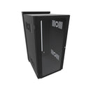 Hammond 24U 78.7-cm (31-in) Deep Swing Out Sectional Wall Mount Rack Cabinet with Window Door