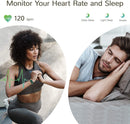 Letsfit ID205L Smart Watch & Fitness Tracker with Heart Rate Monitor - Emerald