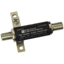 TII Technologies F Female to F Female Lightning Surge Protector with Integral Ground Block