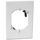 Arlington LV1RP Single Gang Low Voltage Mounting Bracket - White