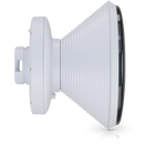 Ubiquiti UISP Shielded airMAX IsoStation 5AC 5-GHz 14-dBi 450-Mbps Throughput CPE with 45-degree Horn Antenna and Management Wi-Fi Radio - White