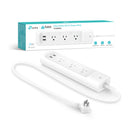 Kasa Smart Wi-Fi Power Strip 3-Outlets - White