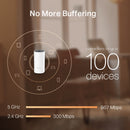 TP-Link Deco M4 Whole Home Mesh Wi-Fi System - White - 3-pack