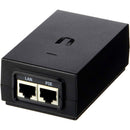 Ubiquiti 24-volt DC 24-watt PoE Adapter - Black