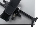 CTA Digital Adjustable Anti-Theft Security Grip with Hand Strap for 17.8-cm (7-in) to 33.02-cm (13-in) Tablets - Black