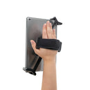 CTA Digital Adjustable Anti-Theft Security Grip with Hand Strap for 17.8-cm (7-in) to 33.02-cm (13-in) Tablets - Black