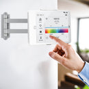 CTA Digital Articulating Wall Mounting Security Enclosure for iPad 7th and 8th Gen, iPad Air 3 and iPad Pro 10.5 - Silver