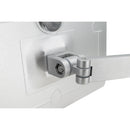 CTA Digital Articulating Wall Mounting Security Enclosure for iPad 7th and 8th Gen, iPad Air 3 and iPad Pro 10.5 - Silver