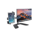 CTA Digital Dual Screen VESA and Tablet Workstation - Black